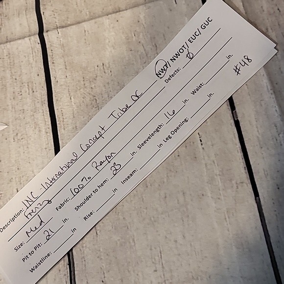 INC International Concept Womens Tribe DC Frenzy Peasant Top - Picture 8 of 9